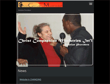 Tablet Screenshot of christcompassion.webnode.com