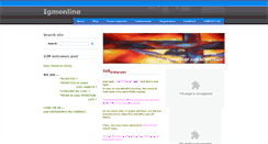 Desktop Screenshot of igmonline.webnode.com