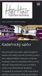 Mobile Screenshot of kadernicke-studio.webnode.cz