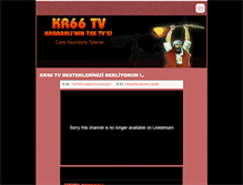 Tablet Screenshot of kr66tv.webnode.com.tr