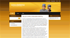 Desktop Screenshot of cena-elektriny3.webnode.cz