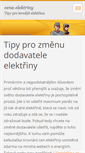 Mobile Screenshot of cena-elektriny3.webnode.cz