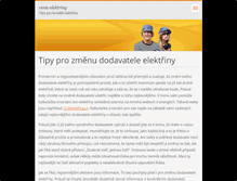 Tablet Screenshot of cena-elektriny3.webnode.cz