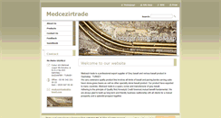 Desktop Screenshot of medcezirtrade.webnode.com.tr