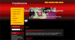 Desktop Screenshot of crossdresseruy.webnode.com.uy