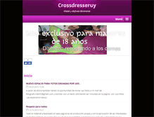 Tablet Screenshot of crossdresseruy.webnode.com.uy