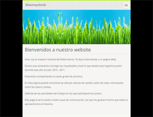 Tablet Screenshot of maestrayolanda.webnode.es