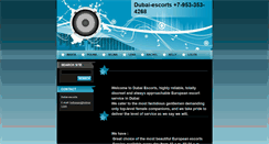 Desktop Screenshot of dubai-escorts.webnode.com