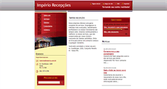 Desktop Screenshot of imperiorecepcoes.webnode.com.br