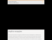 Tablet Screenshot of imperiorecepcoes.webnode.com.br
