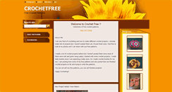 Desktop Screenshot of crochetfree.webnode.com