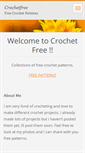 Mobile Screenshot of crochetfree.webnode.com