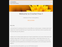 Tablet Screenshot of crochetfree.webnode.com