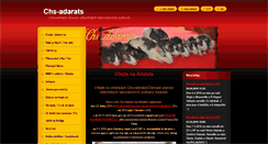 Desktop Screenshot of chs-adarats.webnode.cz
