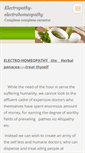 Mobile Screenshot of electropathy-electrohomeopathy.webnode.com