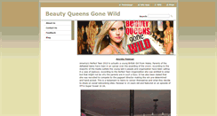 Desktop Screenshot of beautyqueensgonewild.webnode.com