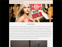 Tablet Screenshot of beautyqueensgonewild.webnode.com