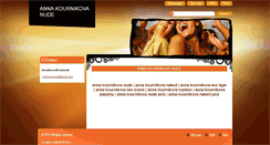 Desktop Screenshot of annakournikovanude.webnode.com