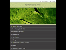 Tablet Screenshot of led-technology.webnode.cz