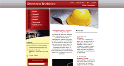 Desktop Screenshot of directoriotelefonico.webnode.com