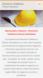 Mobile Screenshot of directoriotelefonico.webnode.com