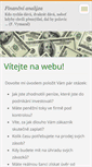 Mobile Screenshot of financni-analyza.webnode.cz