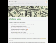 Tablet Screenshot of financni-analyza.webnode.cz