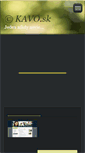 Mobile Screenshot of kavo.webnode.sk