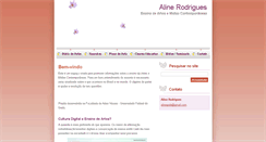 Desktop Screenshot of alinerodrigues.webnode.com.br