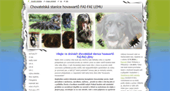 Desktop Screenshot of faifailemu.webnode.cz