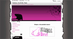 Desktop Screenshot of illegalrats.webnode.cz