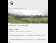 Tablet Screenshot of girvanfc.webnode.com