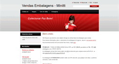 Desktop Screenshot of fminitticolecao.webnode.com.br
