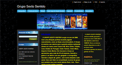 Desktop Screenshot of gruposextosentido.webnode.com.br