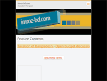 Tablet Screenshot of imroz-bd.webnode.com