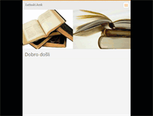 Tablet Screenshot of latinskijezik.webnode.com