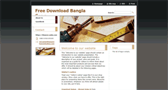 Desktop Screenshot of freedownloadbanglasong.webnode.com