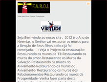 Tablet Screenshot of igrejabatistavirtude.webnode.com.br