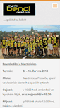 Mobile Screenshot of cykloklub-bendl.webnode.cz