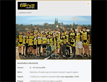 Tablet Screenshot of cykloklub-bendl.webnode.cz