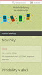 Mobile Screenshot of eshopmobilu.webnode.cz
