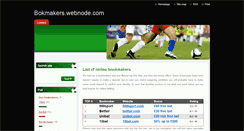 Desktop Screenshot of bookmakers.webnode.com