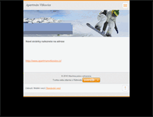 Tablet Screenshot of apartmanvevitkovicich.webnode.cz