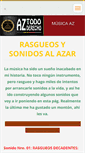 Mobile Screenshot of musicaaz.webnode.es