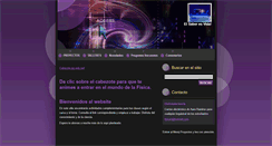 Desktop Screenshot of disfrutalaciencia.webnode.es