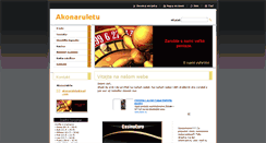 Desktop Screenshot of akonaruletu.webnode.sk