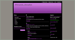 Desktop Screenshot of amandadonadon.webnode.com.br