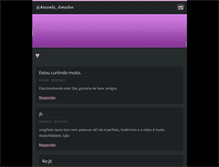 Tablet Screenshot of amandadonadon.webnode.com.br