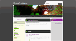 Desktop Screenshot of minecraft-cojakproc.webnode.cz
