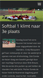 Mobile Screenshot of islanderssoftbal1.webnode.nl